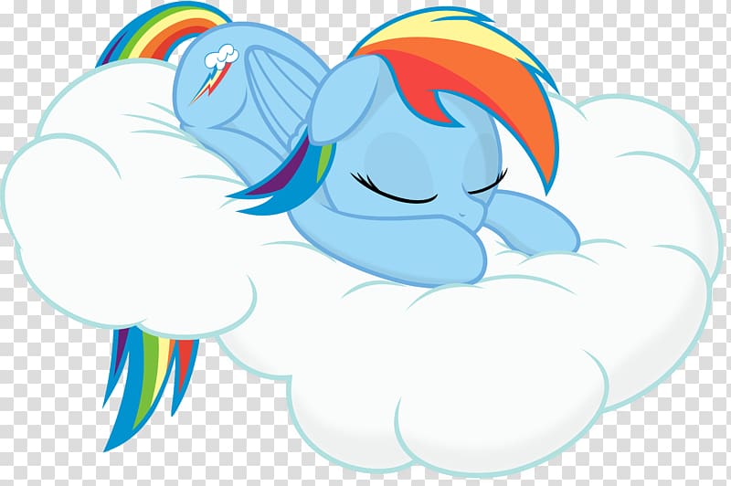 Rainbow Dash My Little Pony: Friendship Is Magic fandom, cloud rainbow transparent background PNG clipart