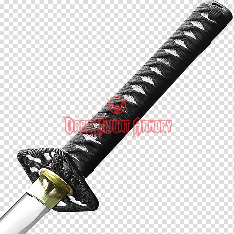 Sword Katana Scabbard Damascus steel Weapon, Sword transparent background PNG clipart