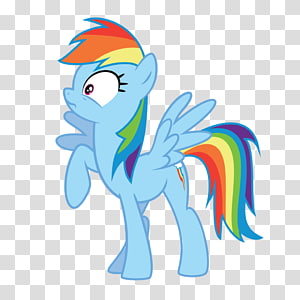Rainbow Dash Applejack My Little Pony , rainbow transparent background PNG clipart thumbnail