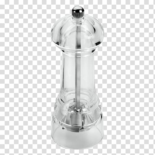 Burr mill Salt and pepper shakers Kitchen Grinding machine Glass, pepper grinder transparent background PNG clipart