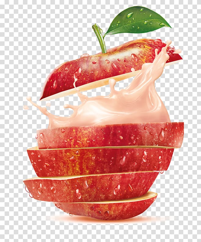 Juice Fruit Food Tomato Apple, Apple milk transparent background PNG clipart