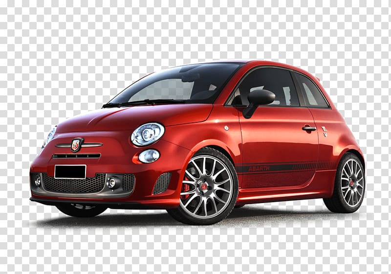 Abarth Fiat Automobiles Fiat 500 Car Fiat Punto, car transparent background PNG clipart