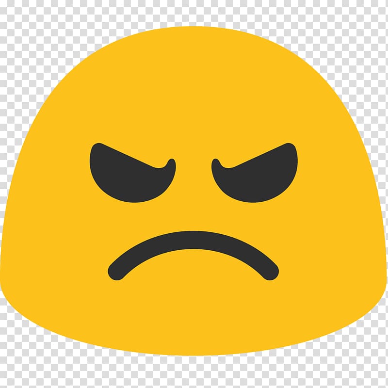 Angry Face Angry Smilies Emoji Anger Emoticon, sad emoji transparent background PNG clipart