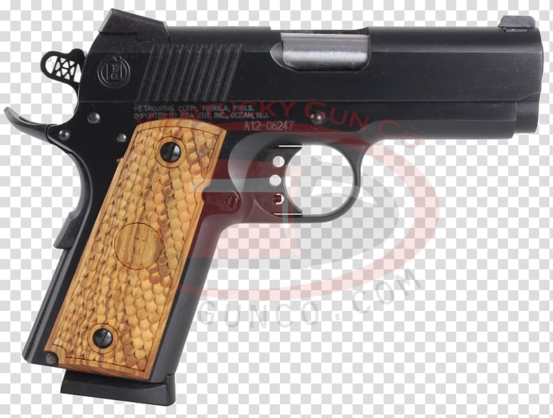 .45 ACP Automatic Colt Pistol Firearm M1911 pistol Smith & Wesson, Sig Sauer 1911 transparent background PNG clipart