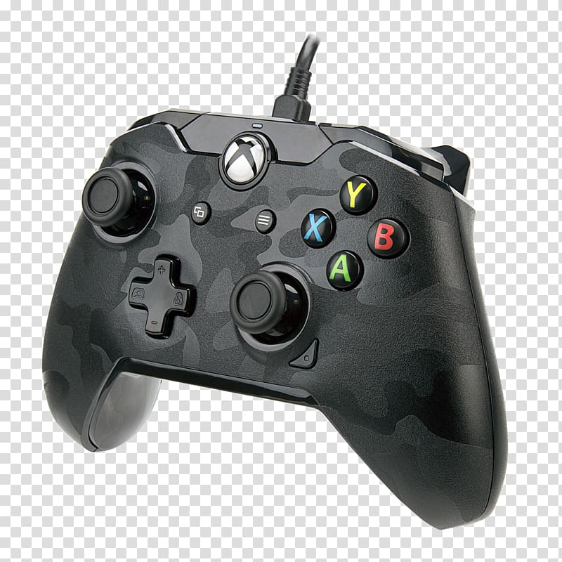 Xbox One controller Xbox 360 controller PDP Wired Controller for Xbox One & PC Microsoft Xbox One Wired Controller, gamepad transparent background PNG clipart
