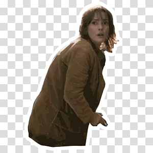 Stranger Things Hoodie Telegram Sticker Shoulder, Stranger Thing transparent background PNG clipart thumbnail