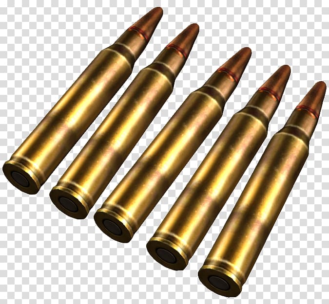 Ammunition Cartridge 5.56×45mm NATO Assault rifle, Bullets transparent background PNG clipart
