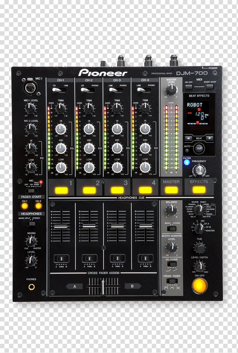 DJM Pioneer DJ CDJ Audio Mixers DJ mixer, others transparent background PNG clipart