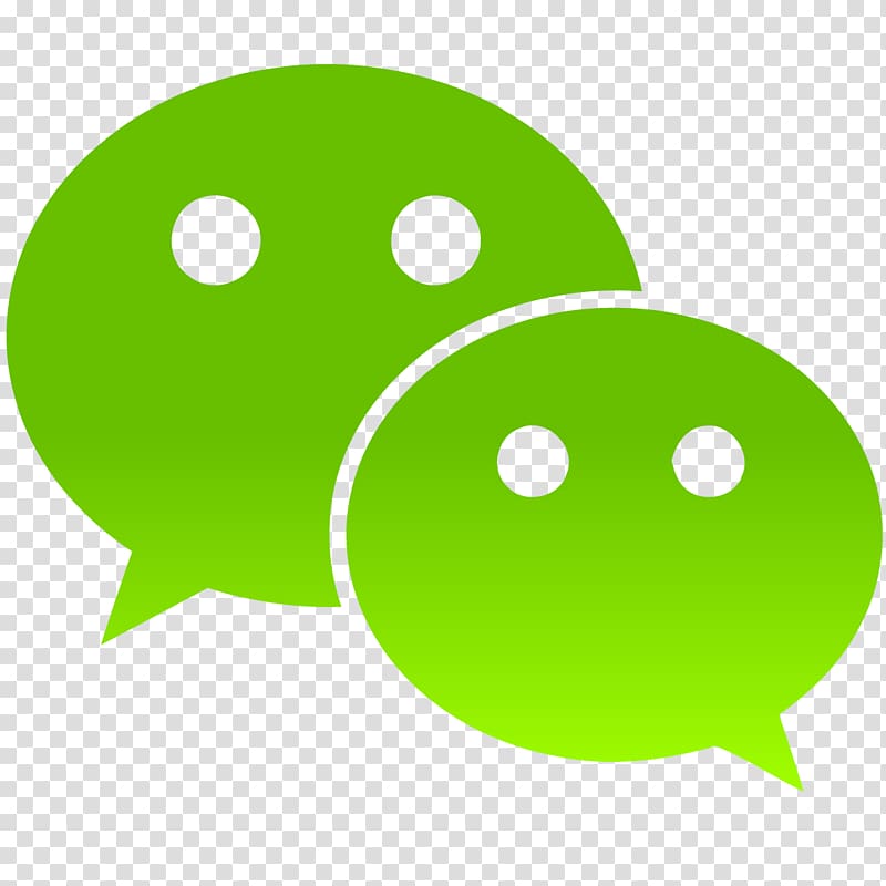 WeChat Social media Logo Messaging apps, social media transparent background PNG clipart