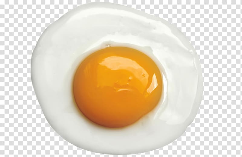 Fried egg Yolk Frying, Egg transparent background PNG clipart