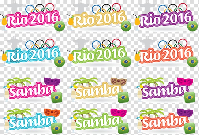 2016 Summer Olympics Rio de Janeiro Olympic symbols Multi-sport event, Cartoon Olympic rings transparent background PNG clipart