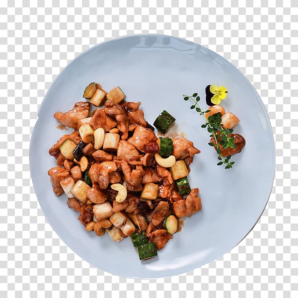 Chinese cuisine Kung Pao chicken Fast food, Kung Pao Chicken Cooking transparent background PNG clipart