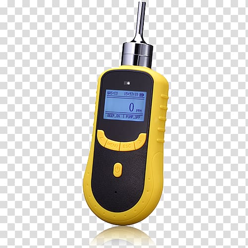 Gas detector Hydrogen sulfide Sensor, most harmful gas for ozone layer transparent background PNG clipart