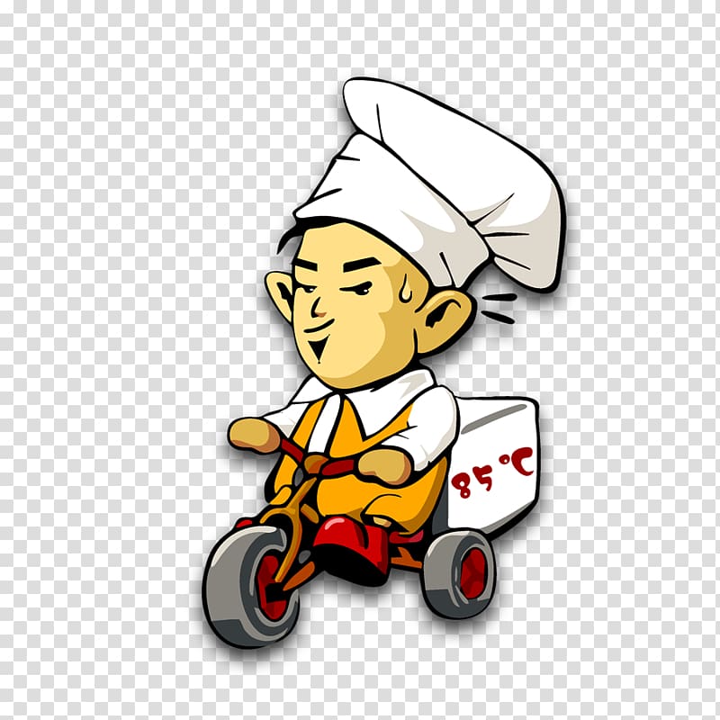 Take-out Delivery Online food ordering , Food delivery man transparent background PNG clipart