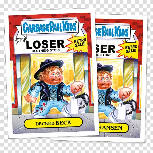 Garbage Pail Kids Sticker The Information Toy, Indie Rock transparent background PNG clipart