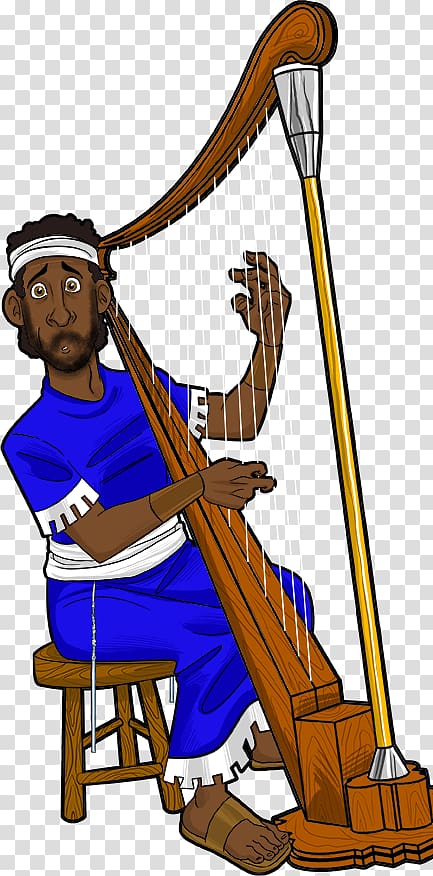 Bible Harp Moab Kinnor , King David transparent background PNG clipart