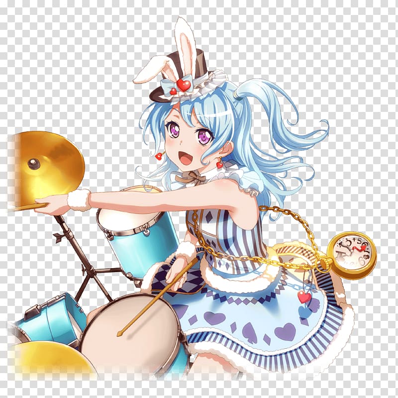 BanG Dream! Girls Band Party! Video Kanon , beach dreaming bunny transparent background PNG clipart