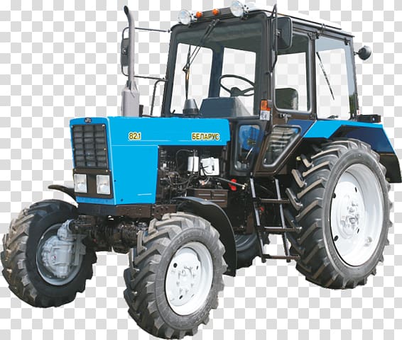 Belarus Minsk Tractor Works MTZ-80 MTZ-82, tractor transparent background PNG clipart