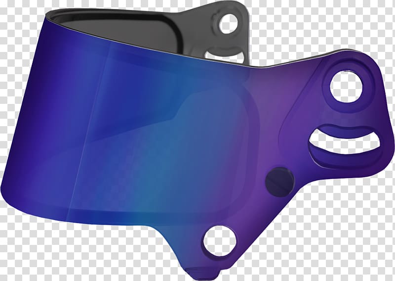 Visor Motorcycle Helmets Anti-fog Blue, Helmet visor transparent background PNG clipart