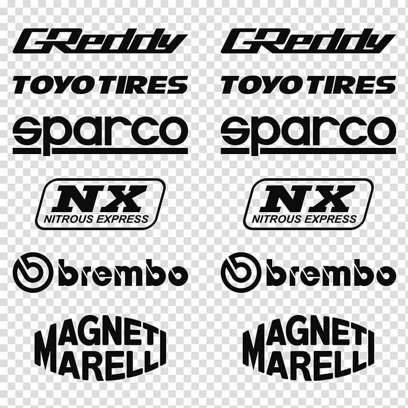 Car tuning Sticker Decal Brand, car transparent background PNG clipart