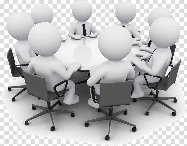 Chairing Meetings , Meeting transparent background PNG clipart