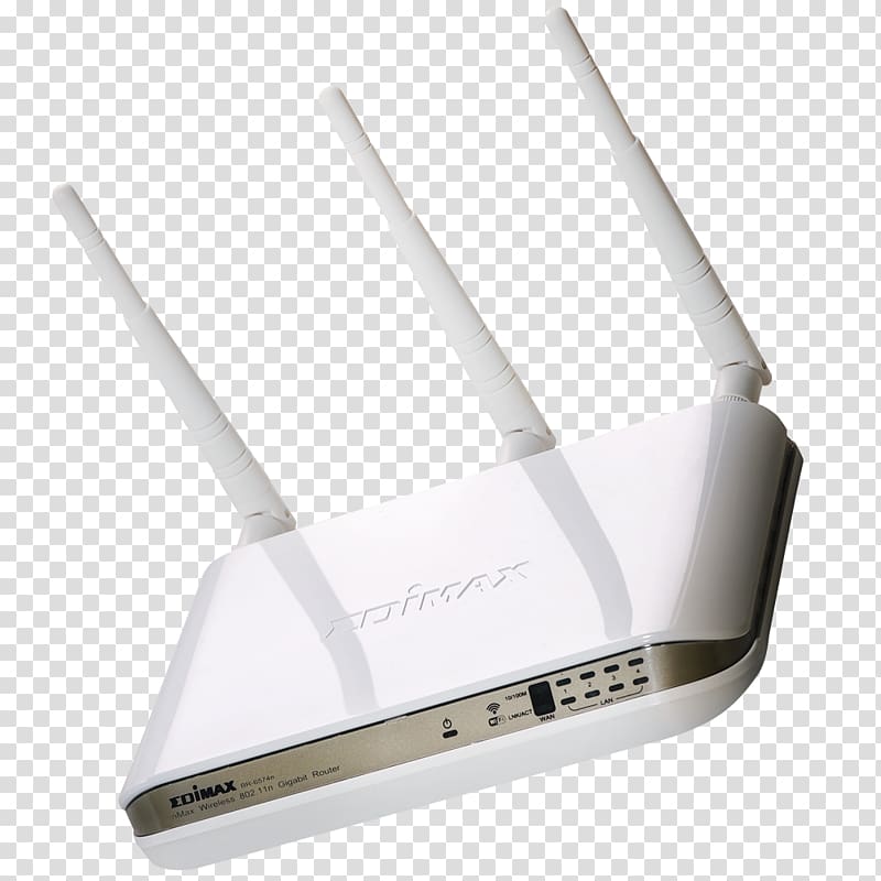 Wireless router DSL modem Edimax, wireless transparent background PNG clipart