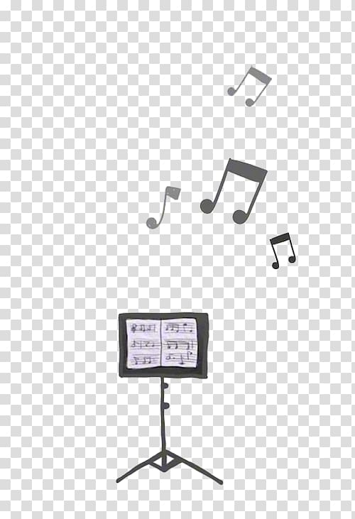 Sheet music Musical note Musical notation, Hand-drawn sheet music transparent background PNG clipart
