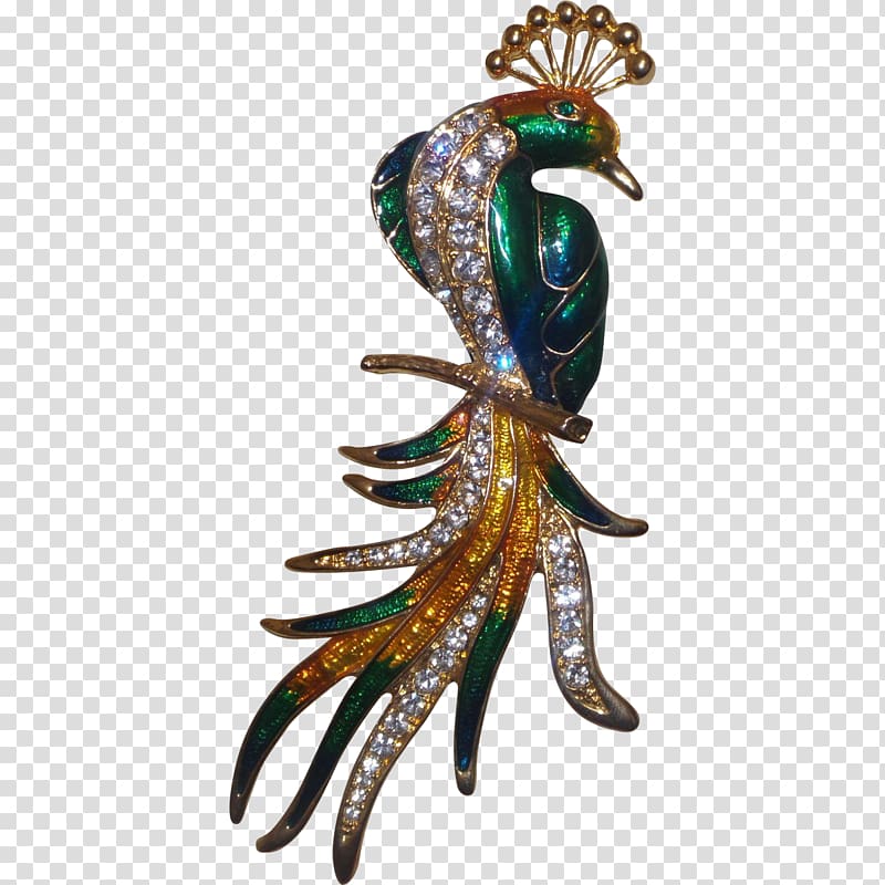 Jewellery Brooch Imitation Gemstones & Rhinestones Clothing Accessories Pin, peacock transparent background PNG clipart