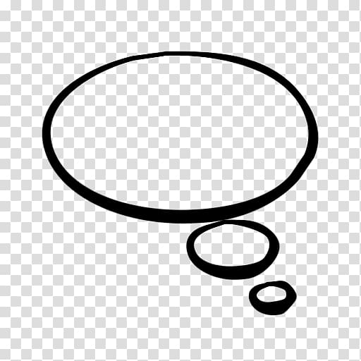 Speech balloon Computer Icons , thinking bubble transparent background PNG clipart