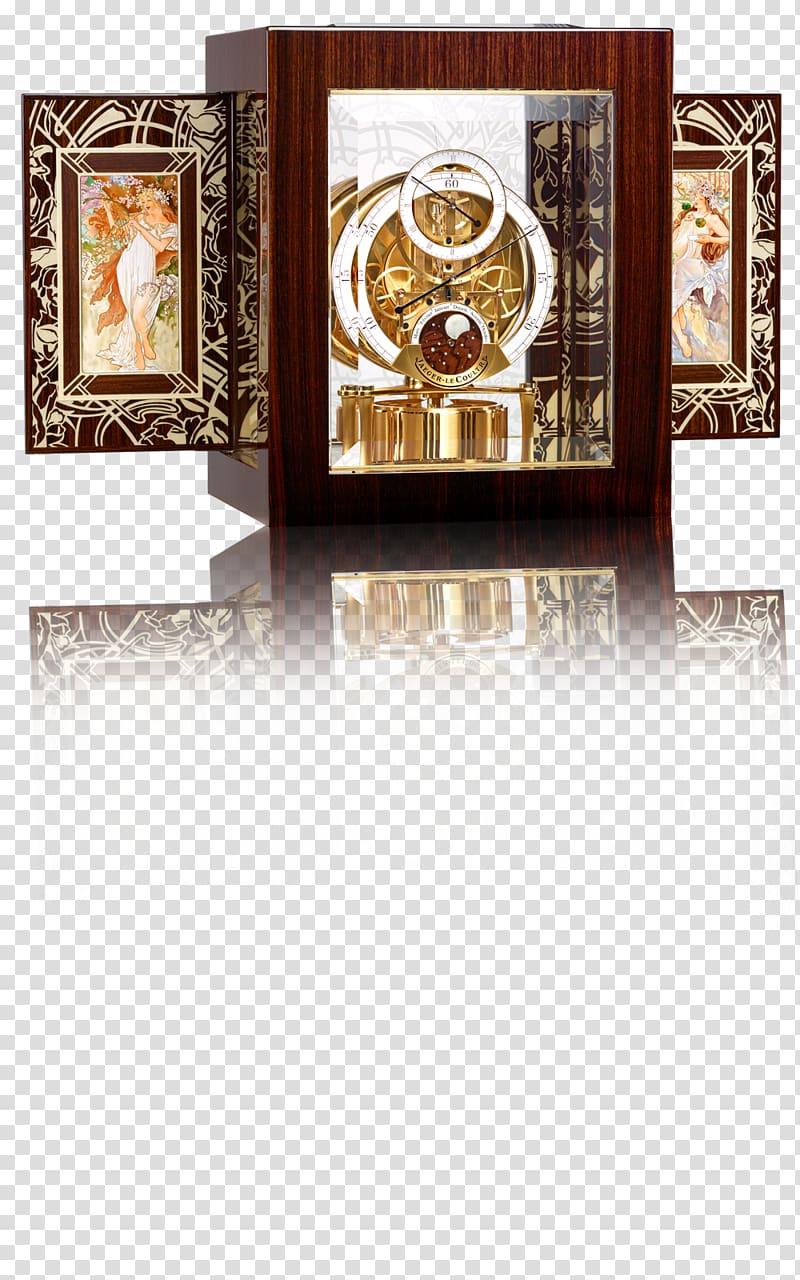 Jaeger-LeCoultre Atmos clock Le Sentier Horology, clock transparent background PNG clipart