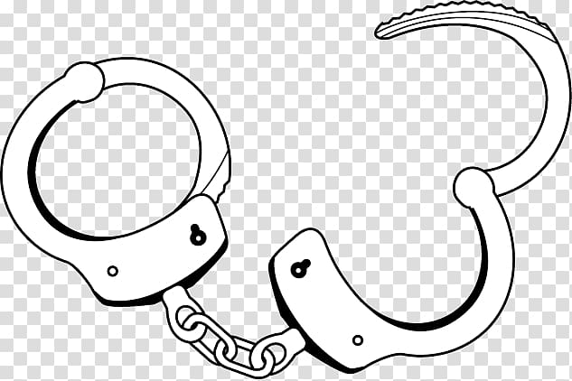 Handcuffs Police Coloring book Copyright , Clip Srt transparent background PNG clipart