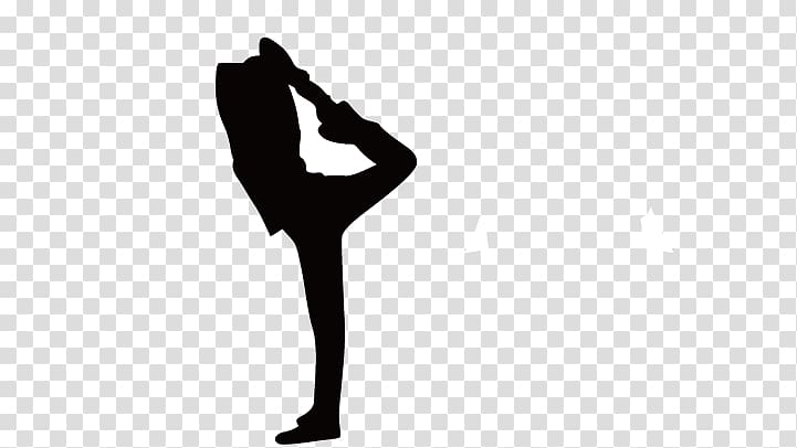Silhouette Le yoga daujourdhui, Fitness silhouette figures transparent background PNG clipart