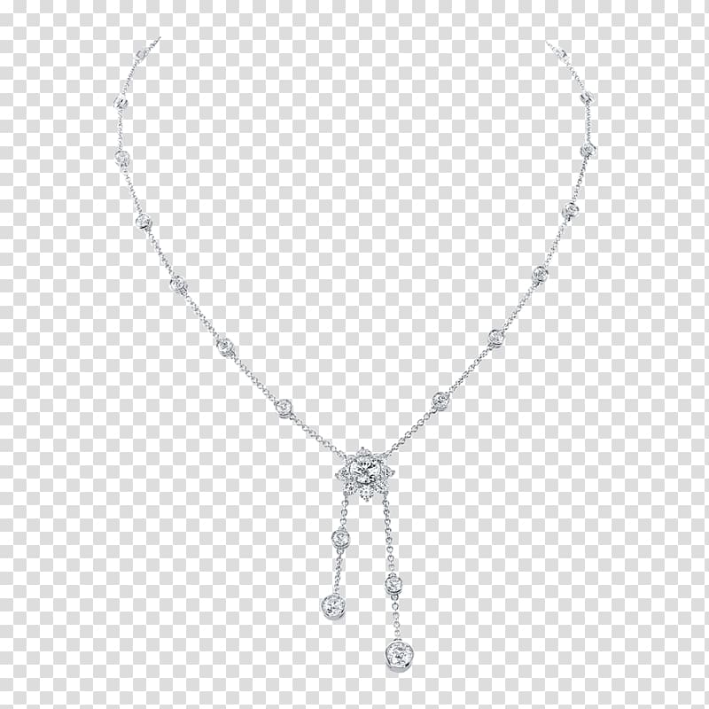 Necklace Jewellery Harry Winston, Inc. Diamond Bead, necklace transparent background PNG clipart