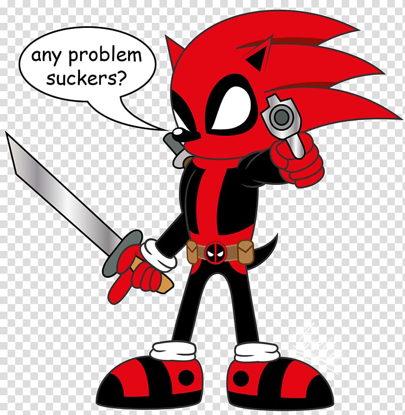 Deadpool Sonic the Hedgehog Shadow the Hedgehog Sonic & Sega All-Stars Racing Tails, others transparent background PNG clipart