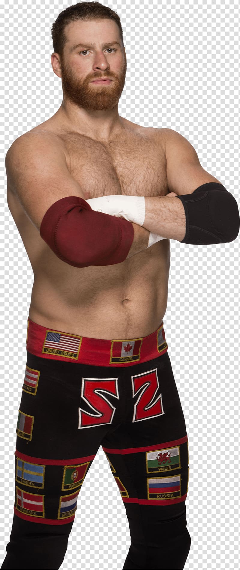 man's face, Sami Zayn Standing transparent background PNG clipart