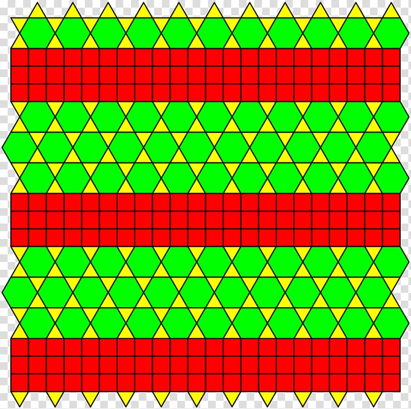 Trihexagonal tiling Tessellation Euclidean tilings by convex regular polygons Symmetry, uniform transparent background PNG clipart