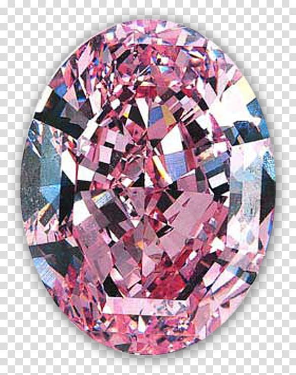 gemstone illustration, Pink Star Diamond Pink diamond Diamond color Carat, diamond transparent background PNG clipart