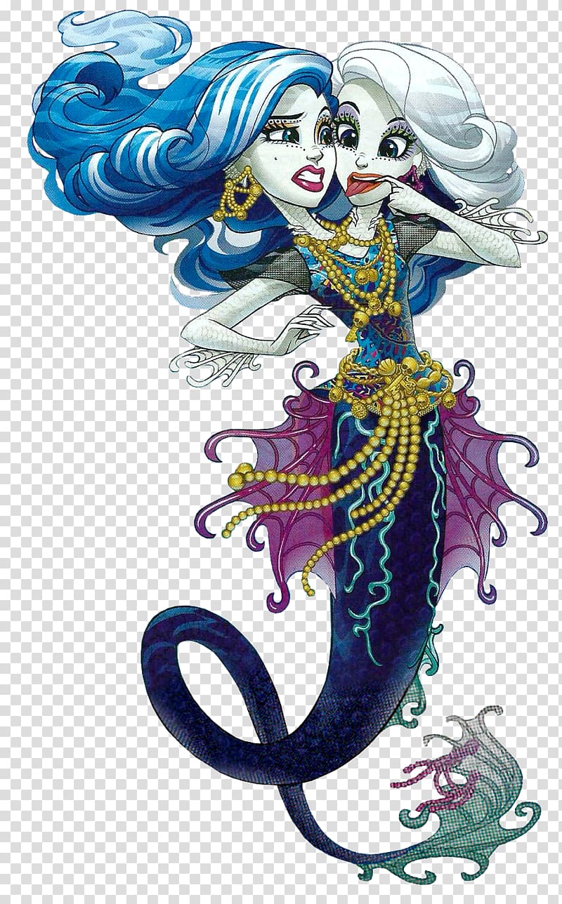 Monster High Doll Ever After High Barbie Toy, Mermaid transparent background PNG clipart
