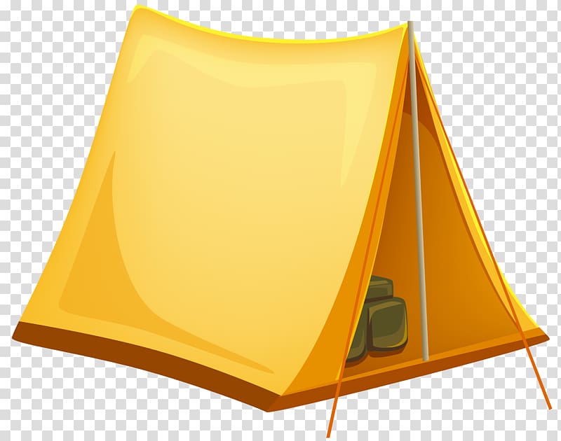 yellow tipi tent, Tent , Tourist Tent transparent background PNG clipart