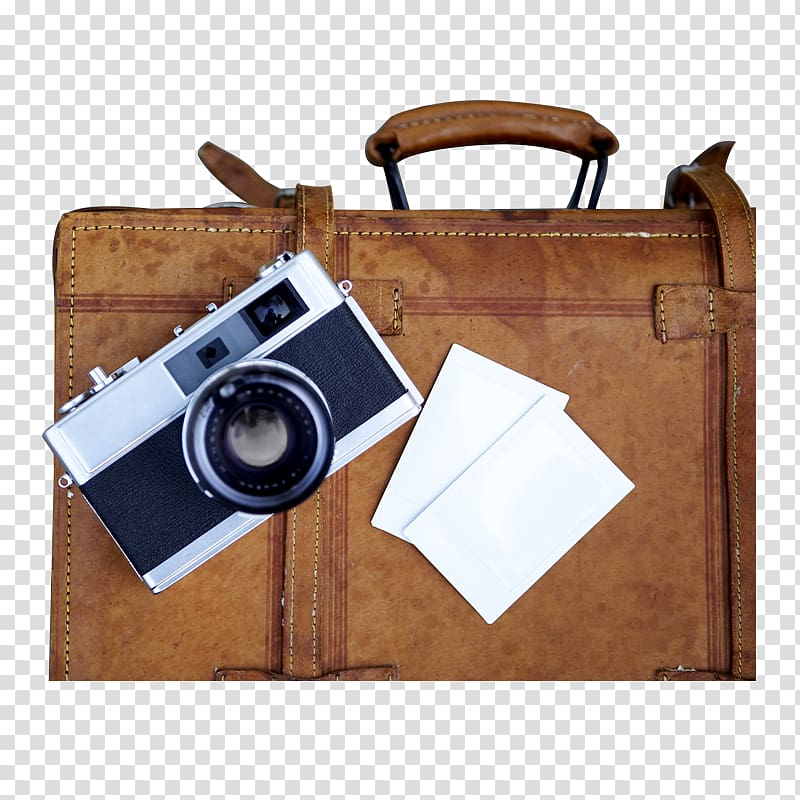 Poster, Encounter with the camera bag transparent background PNG clipart