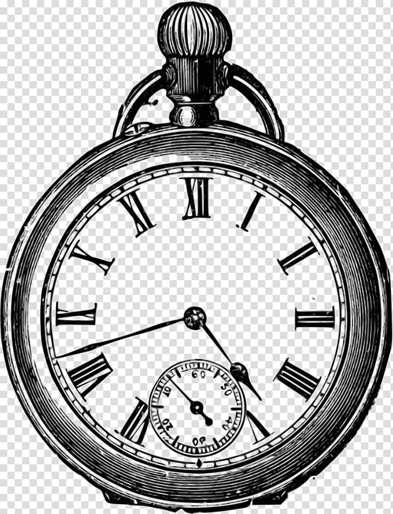 De Brevitate Vitae Pocket watch Clock, clock transparent background PNG clipart