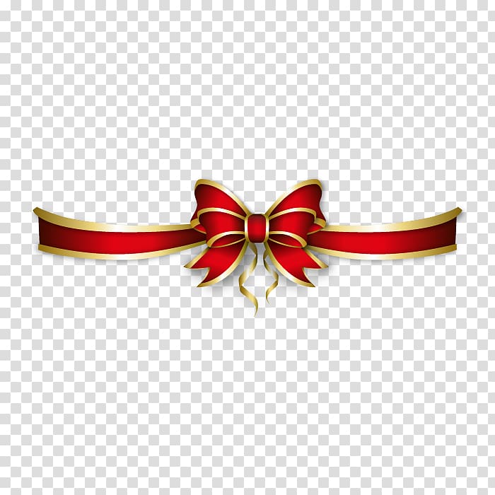 red gift ribbon PNG image transparent image download, size: 1542x1021px