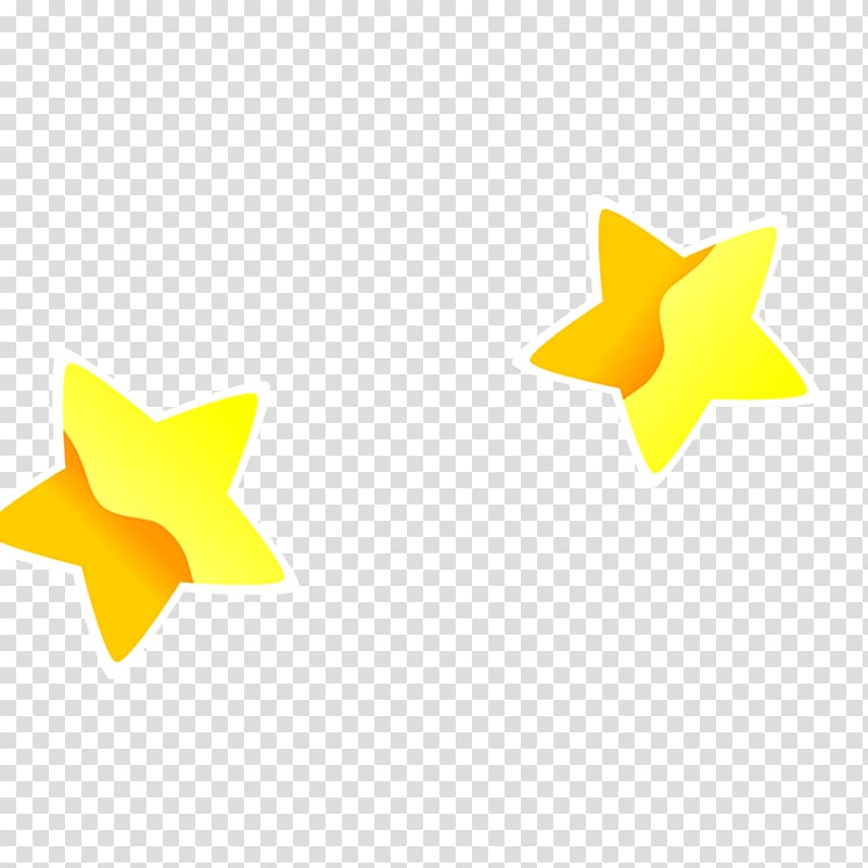 Fish Yellow, star transparent background PNG clipart