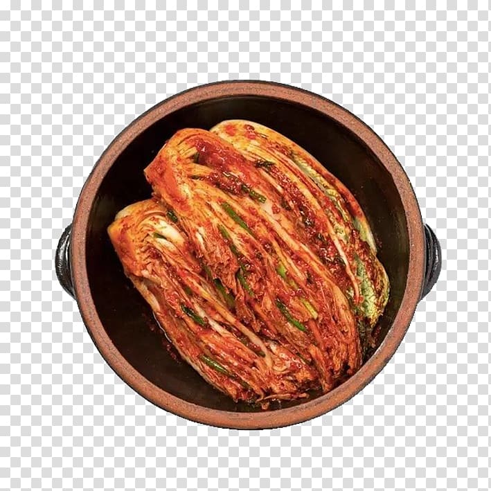 cooked kimchi on cooking pot, South Korea Korean cuisine Kimchi Traditional food, Korean cabbage with slightly spicy cabbage transparent background PNG clipart