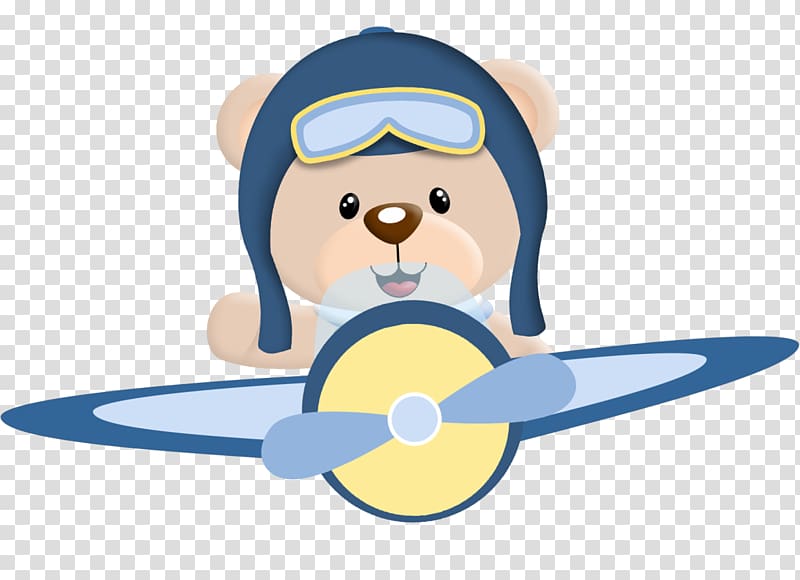Bear Airplane 0506147919 Paper Party, aviao transparent background PNG clipart