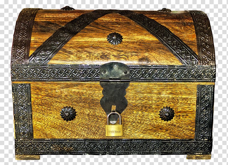 Trunk Chest Buried treasure, treasure box transparent background PNG clipart