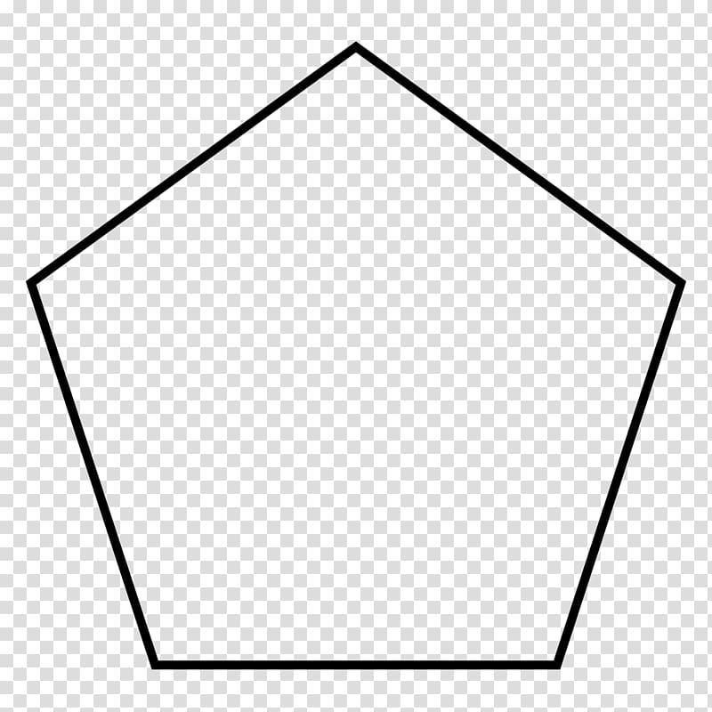 Regular polygon Pentagon Regular polytope Geometry, hexagon transparent background PNG clipart