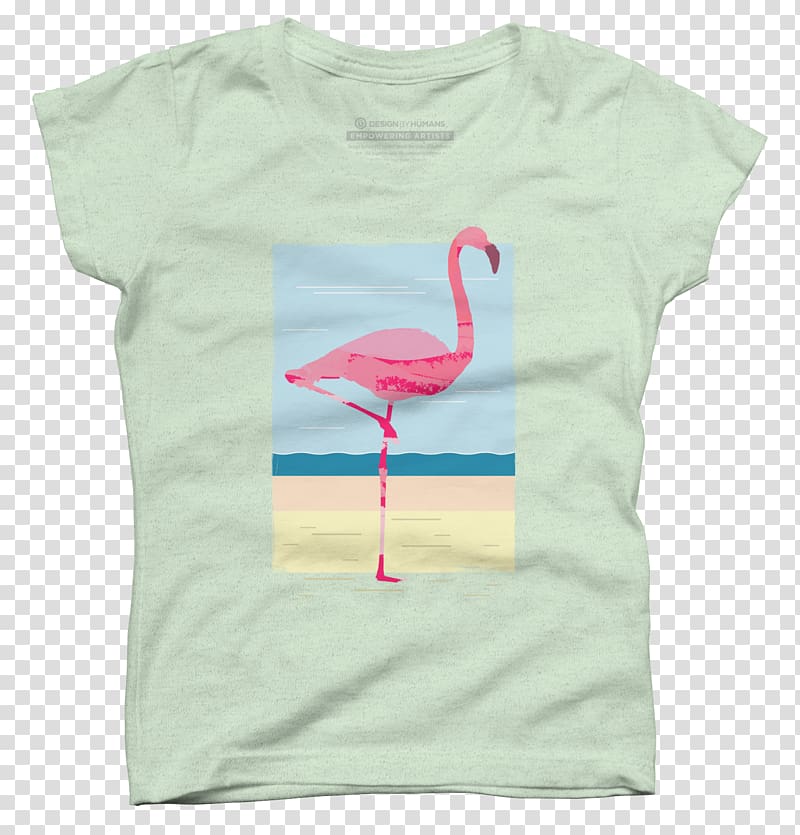 Flamingo Painting T-shirt Design Vector Download