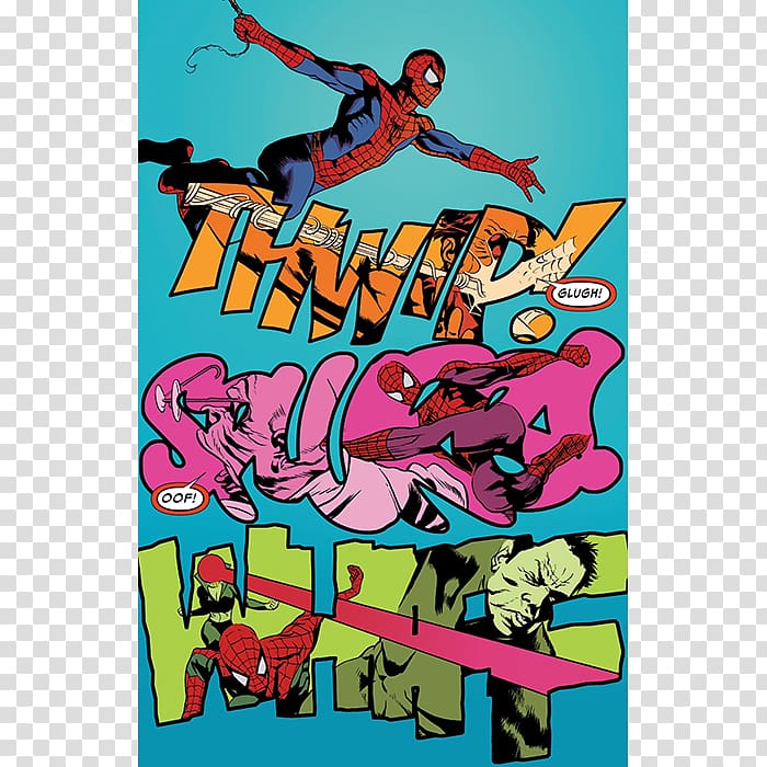Comics Superhero Cartoon, spider man colour in transparent background PNG clipart