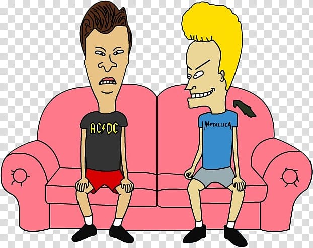 Beavis Butt-head MTV Television show, Totally transparent background PNG clipart